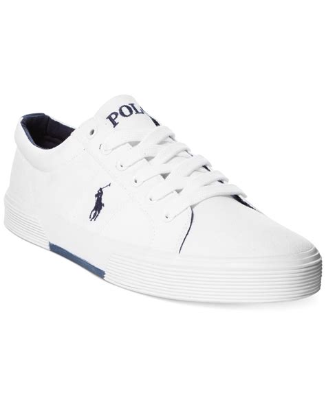 white polo sneakers for men.